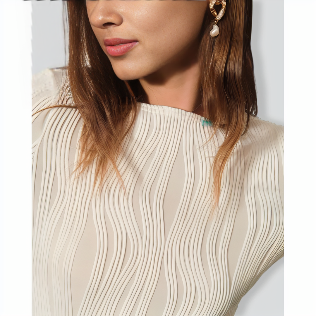 The White Water Ripple Textured Tee