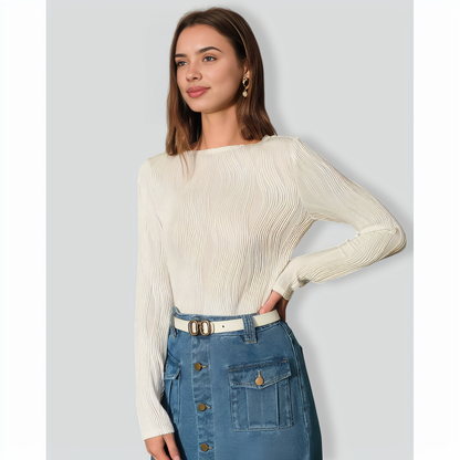 The White Water Ripple Textured Tee