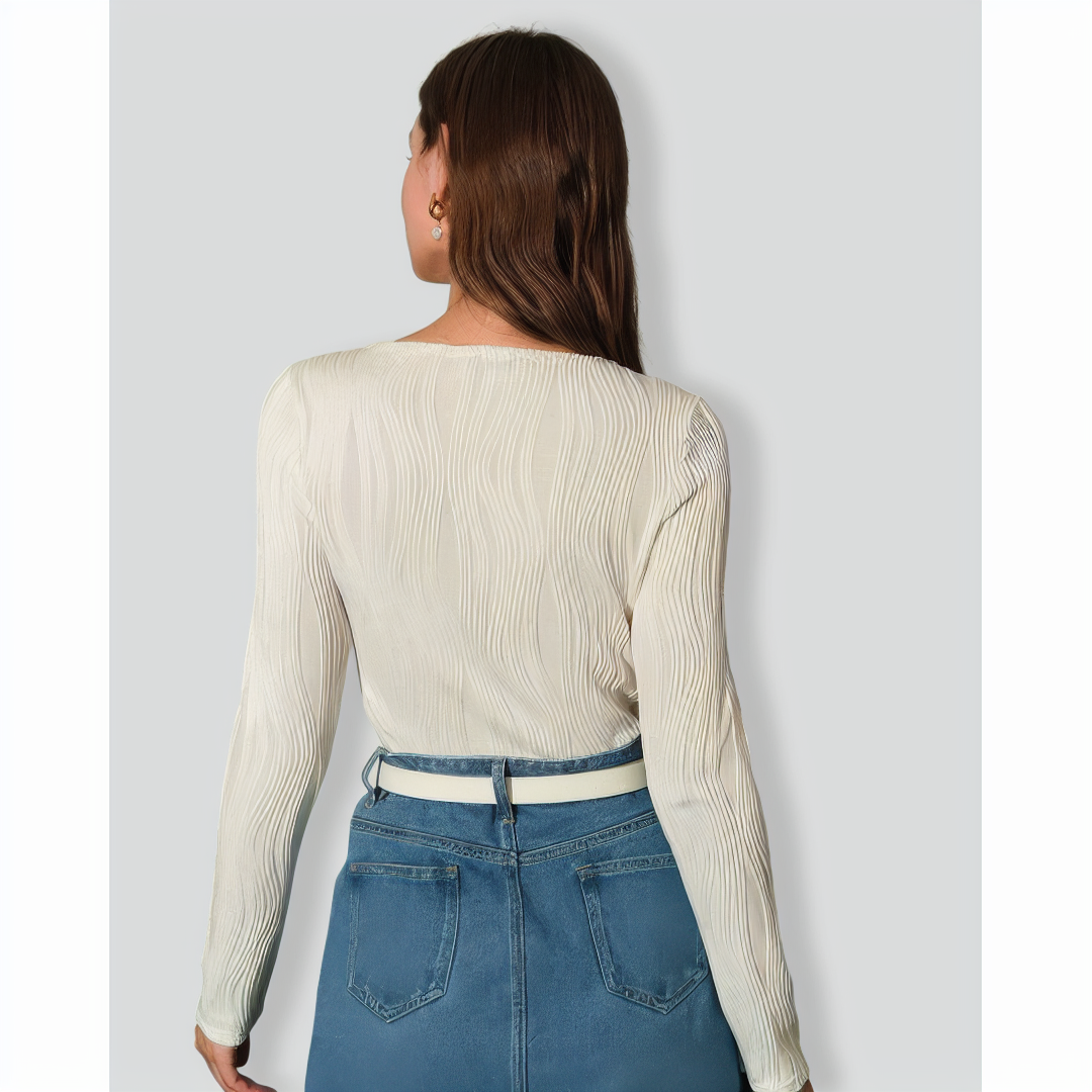 The White Water Ripple Textured Tee