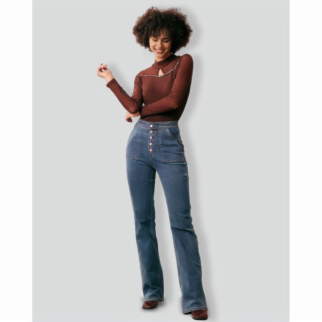 The Coffee Round Neck Cutout Ribbed Knit Top