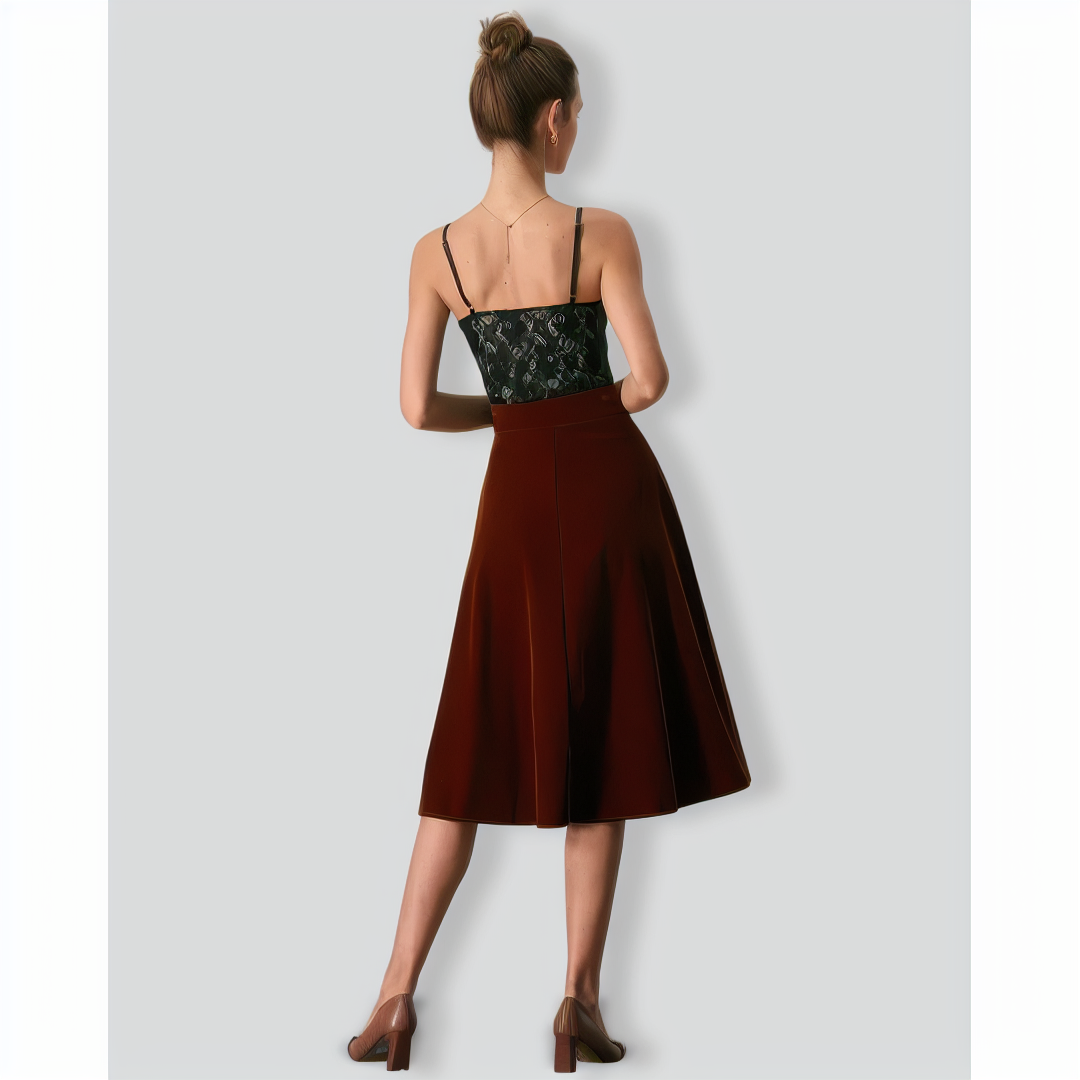 The Black V-Neck Lace Cami Top