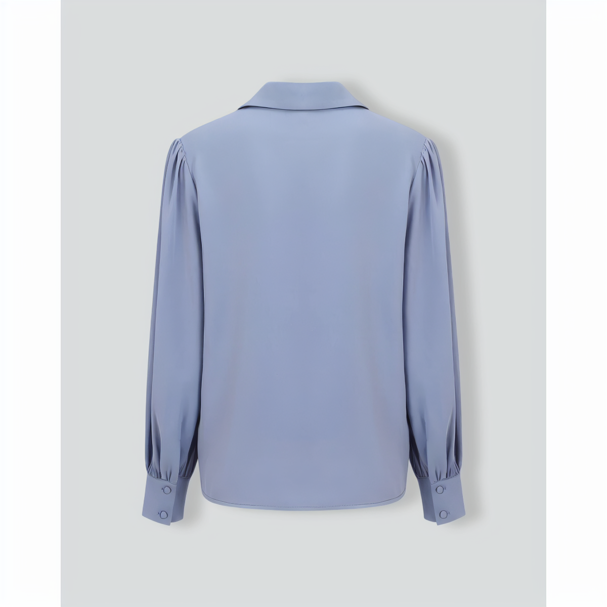 Women's Blue Lace Trim Shirt