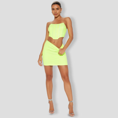 Vegas Night Skirt Set