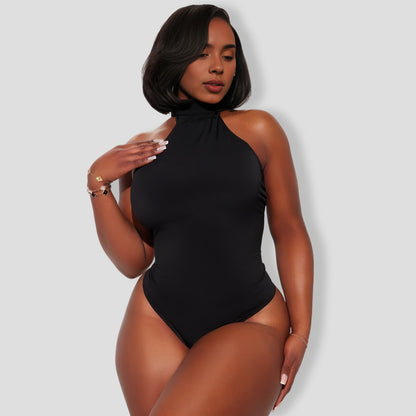 Wait For You Bodysuit - Black