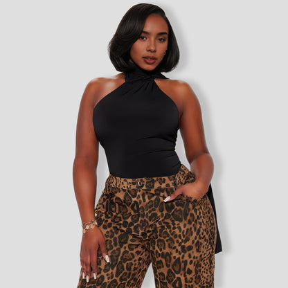 Wait For You Bodysuit - Black