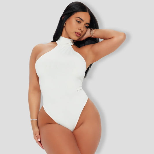 Wait For You Bodysuit - White