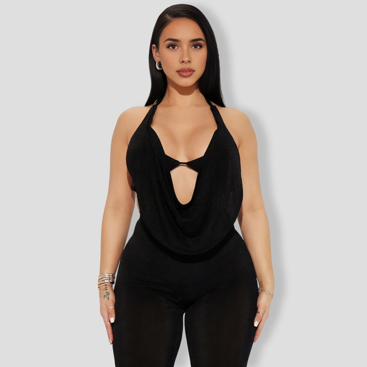 Weekend Lineup Legging Set - Black