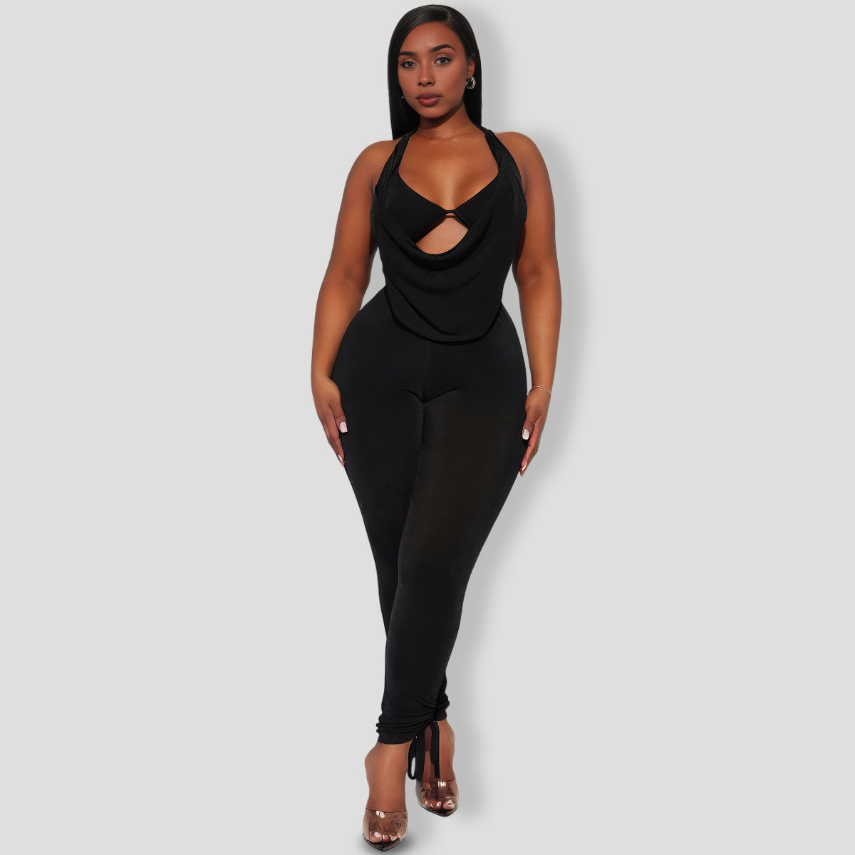 Weekend Lineup Legging Set - Black