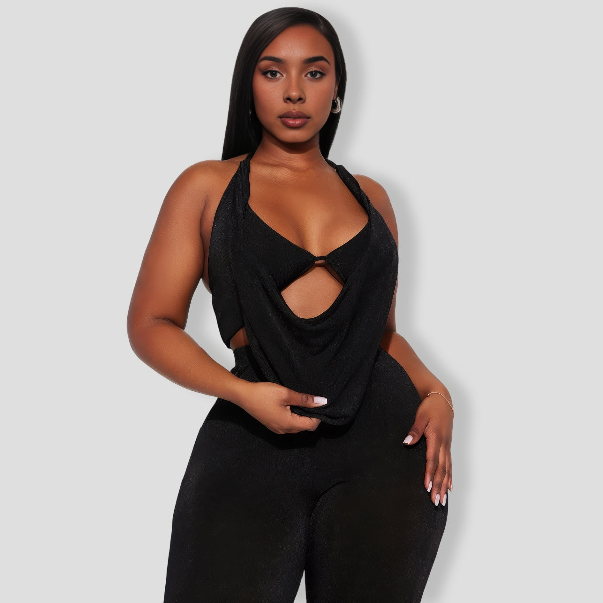 Weekend Lineup Legging Set - Black
