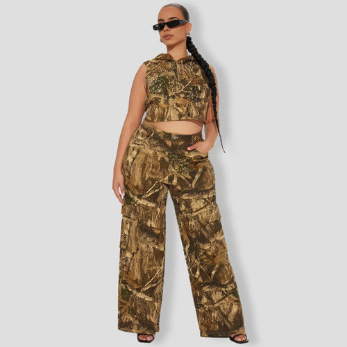 Wild n' Out Cargo Pants Set