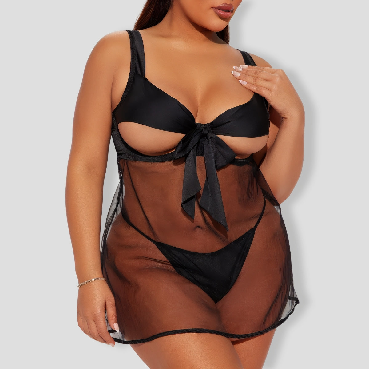 Bow Tie Front Baby doll