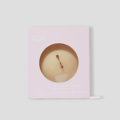 Are Those Real Faux Pierced Nipple Covers - Nude