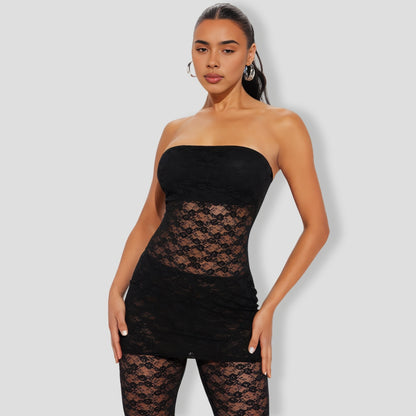 Attention On Me Lace Pant Set