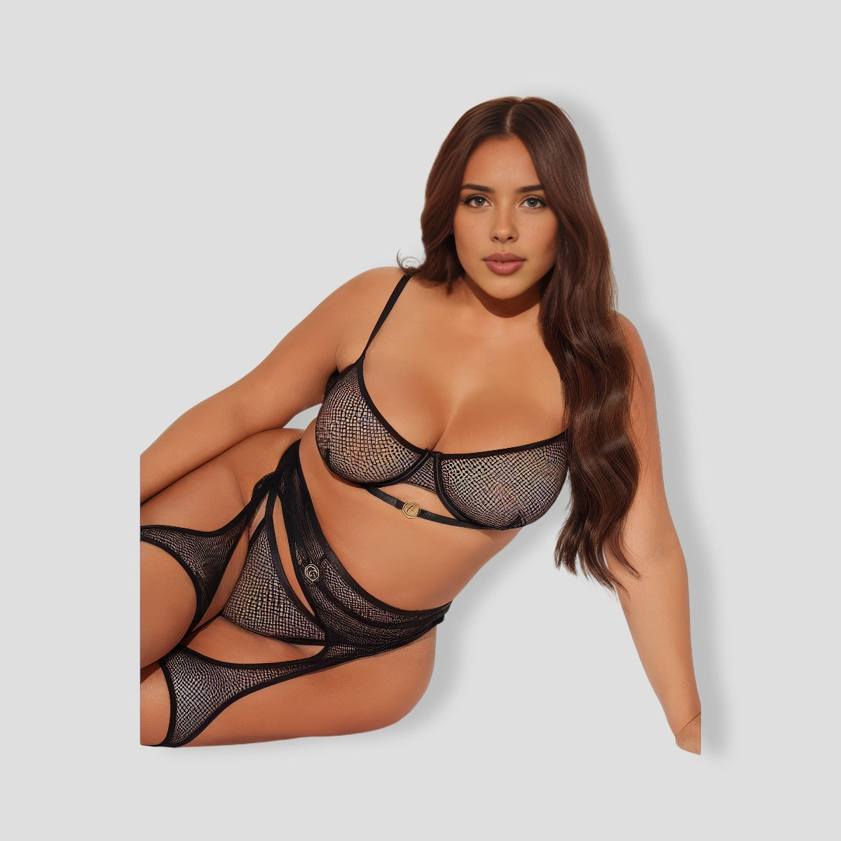 Naughty Girl Tonight 3 Piece Garter Set