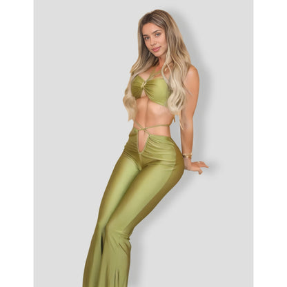 Be My Baby Pant Set - Olive