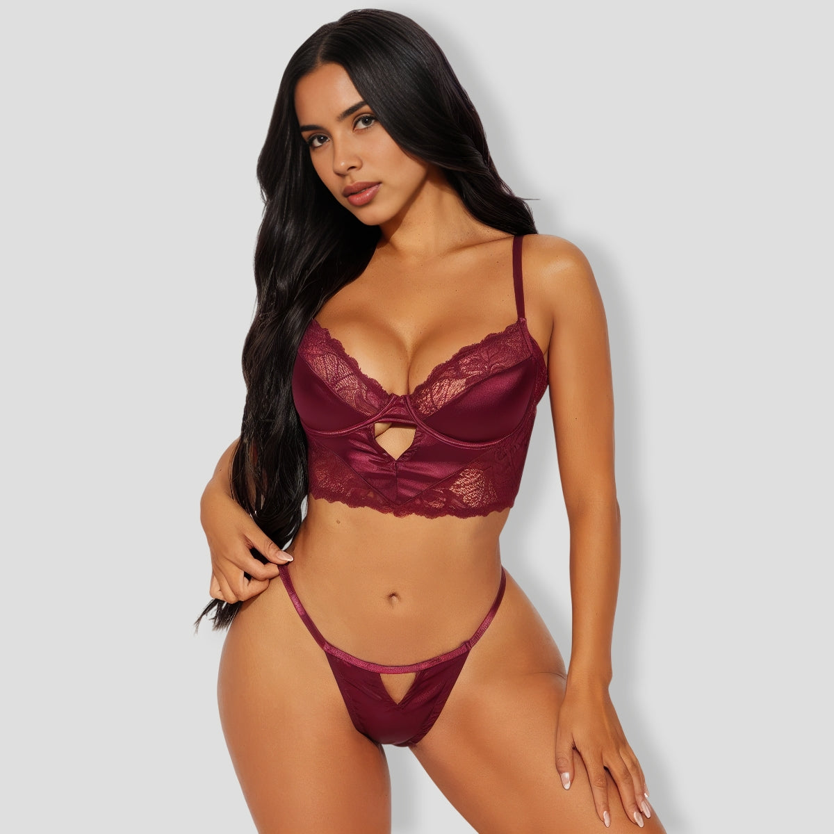 I Want You Lace 2 Piece Set