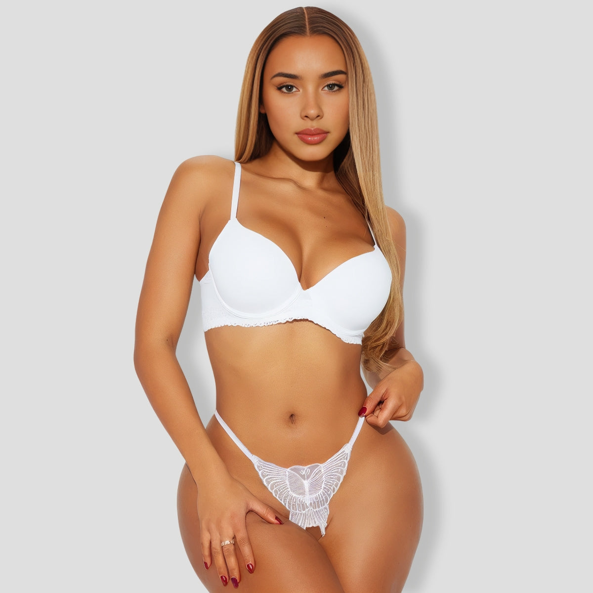 Butterfly Crotchless Panty