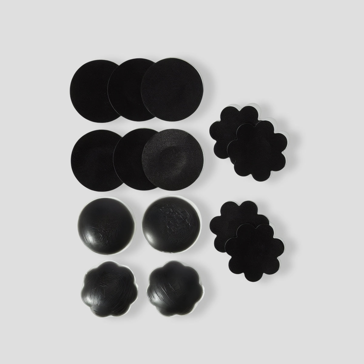 Choice Is Yours Pasties 7 Pack Set - Black