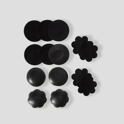 Choice Is Yours Pasties 7 Pack Set - Black