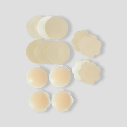 Choice Is Yours Pasties 7 Pack Set - Nude