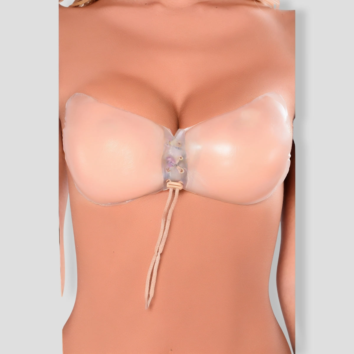 Closer Than Close Invisible Bra - Nude