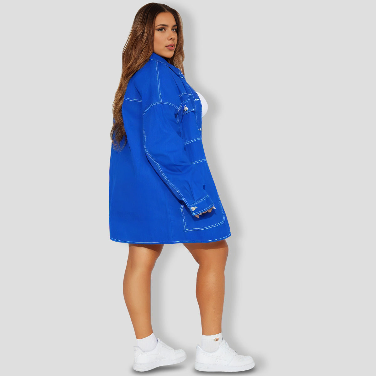 ega Babe Denim Skirt Set