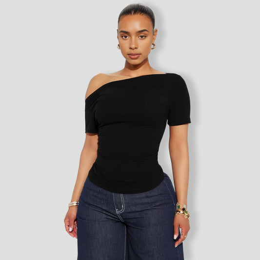 Effortless One Shoulder Top