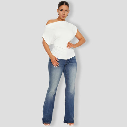 Effortless One Shoulder Top