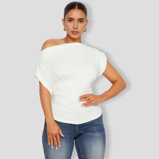 Effortless One Shoulder Top