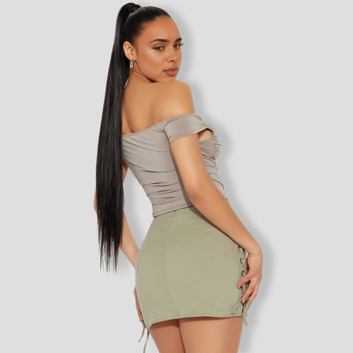 Her Off Shoulder Top