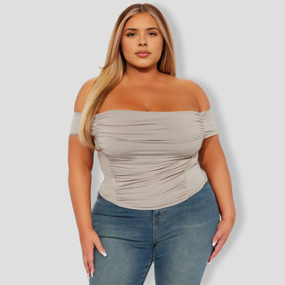 Her Off Shoulder Top