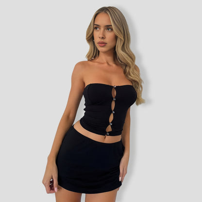 Gemma Micro-Skirt Set
