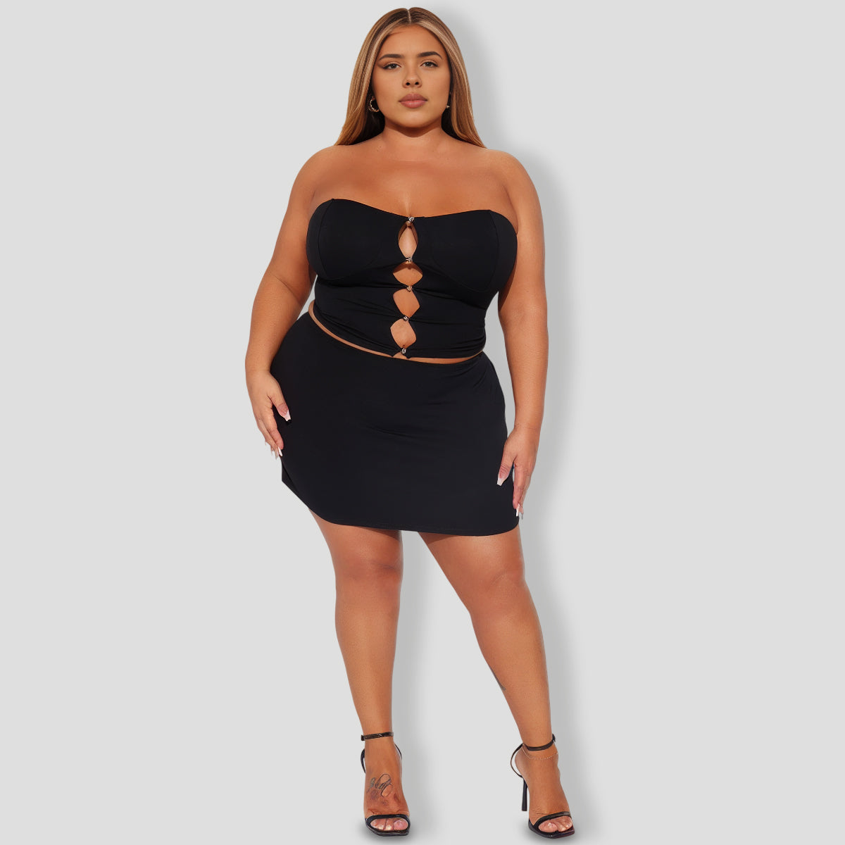 Gemma Micro-Skirt Set