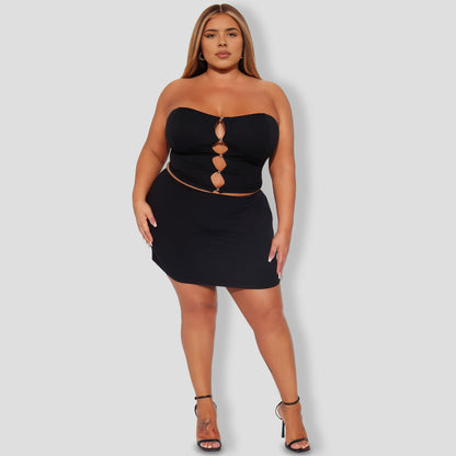 Gemma Micro-Skirt Set
