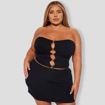 Gemma Micro-Skirt Set