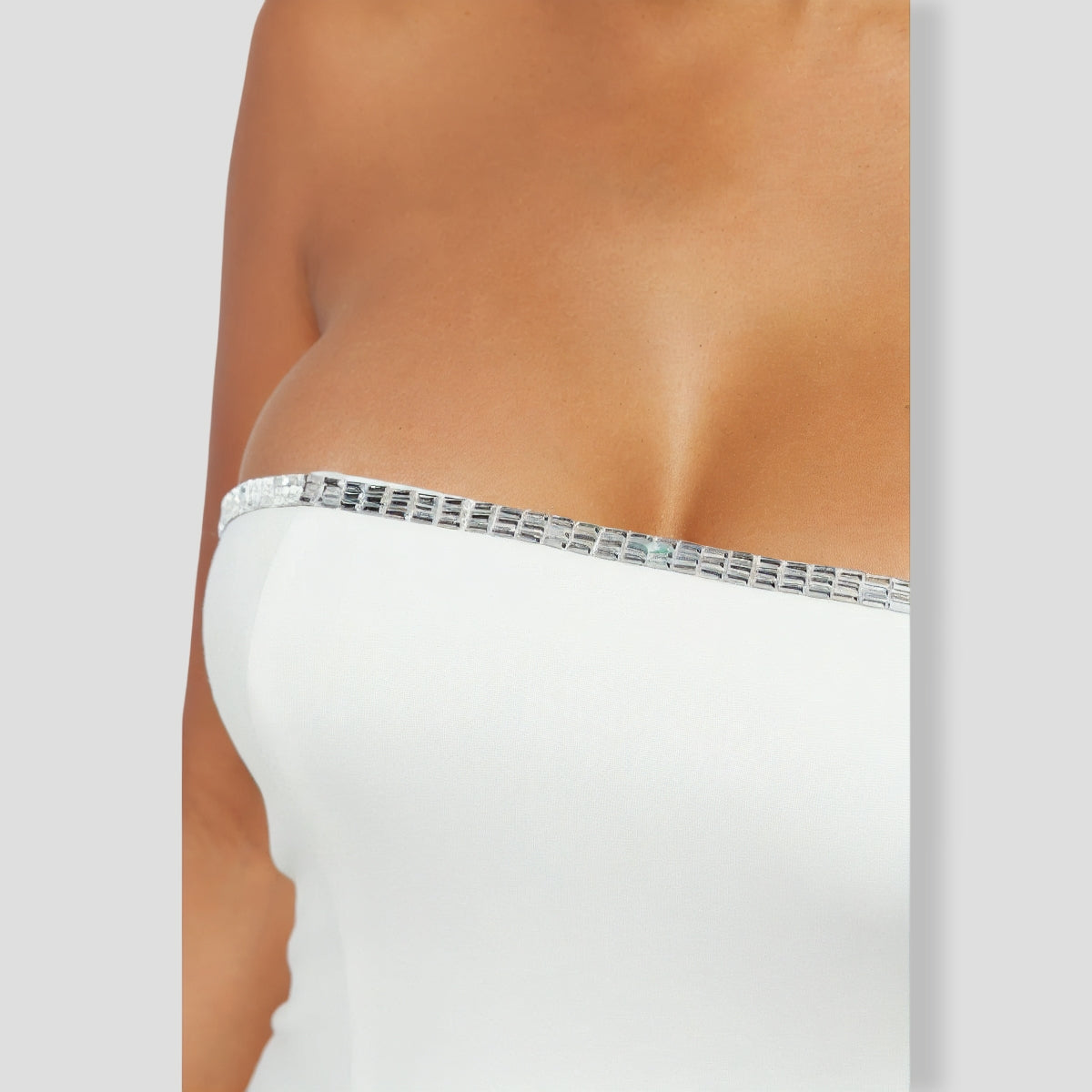 Rhinestone Corset Top