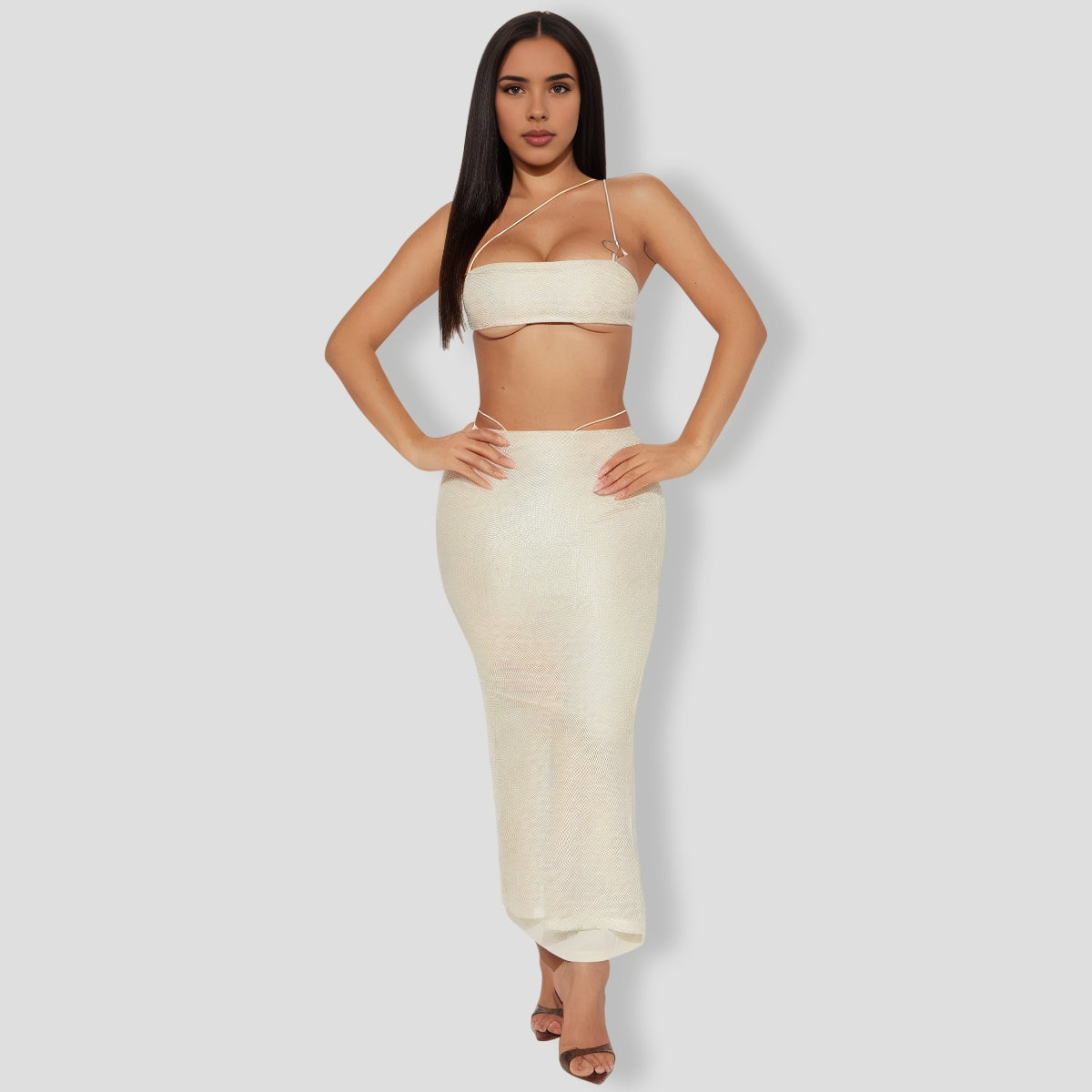 Go Get It Glitter Skirt Set