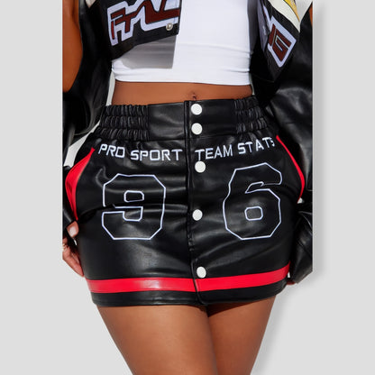 hrill Ride Skirt Set - Brown Combo