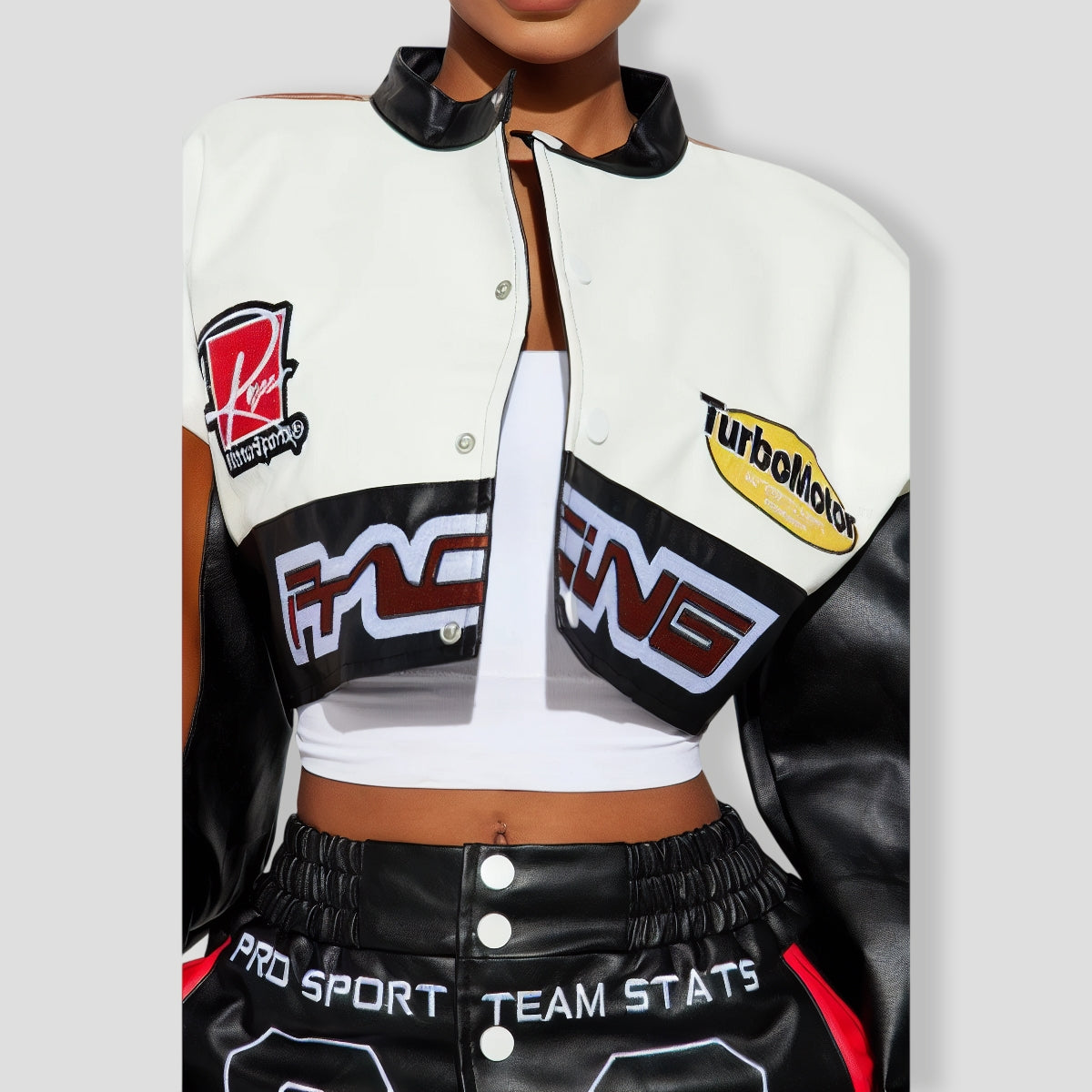 hrill Ride Skirt Set - Brown Combo