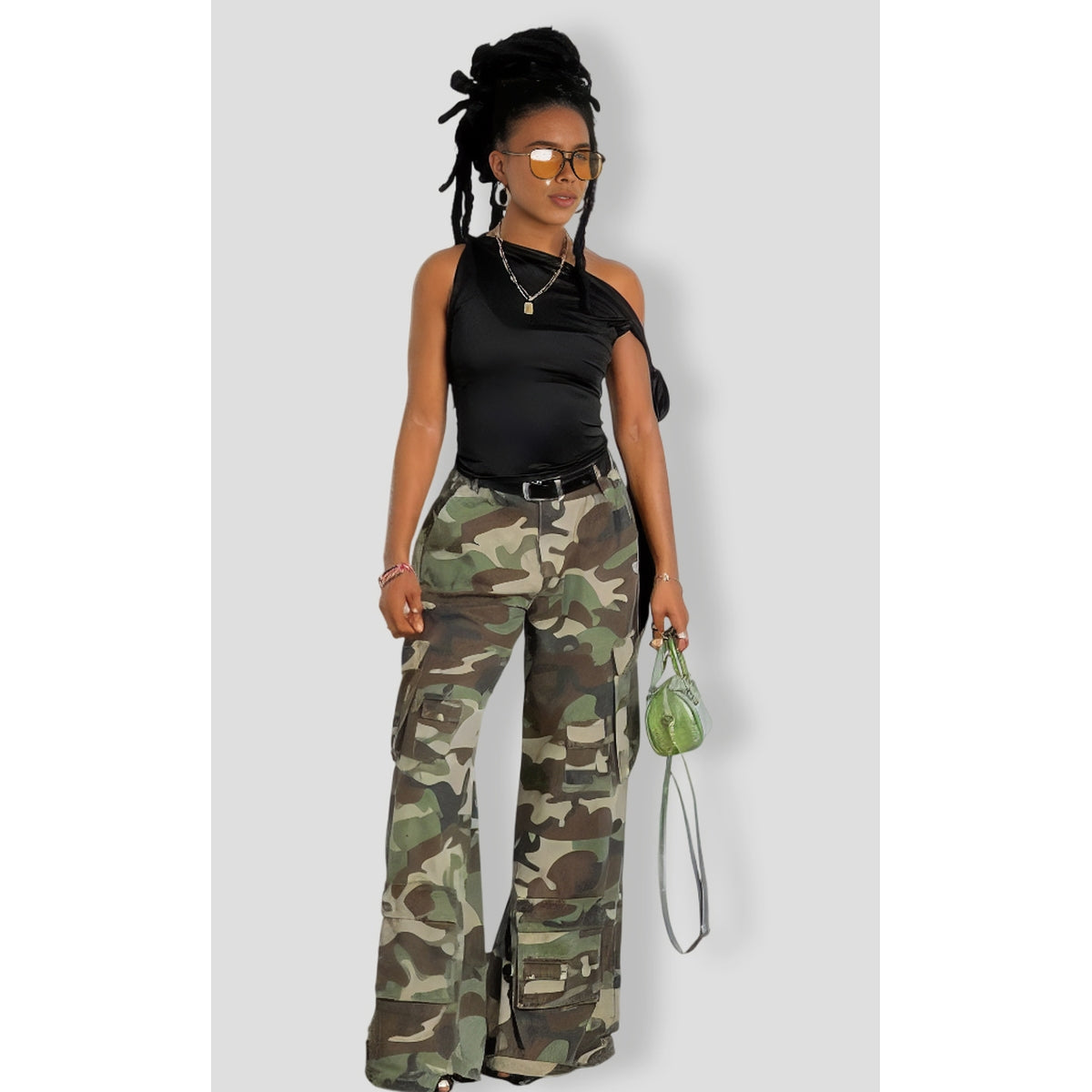 Black Off Shoulder Top