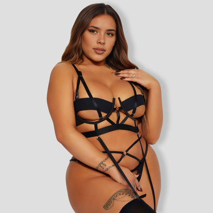 Love And Desire 2 Piece Set - Black