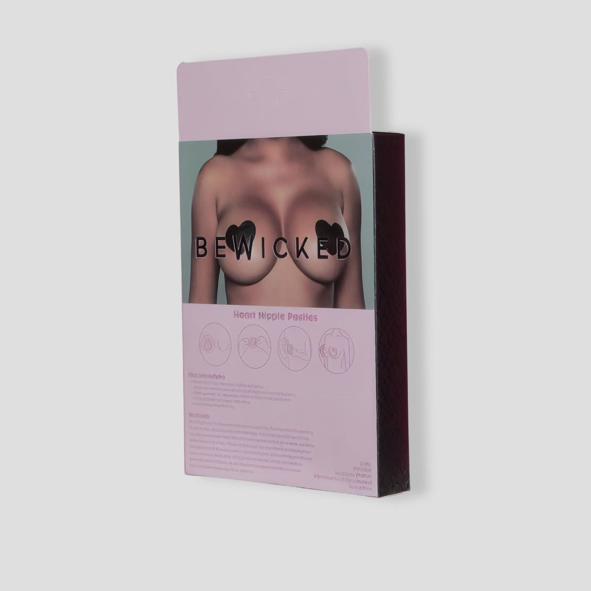 Making Hearts Race Pasties 3 Pack - Black