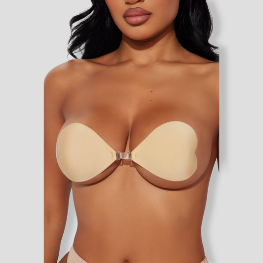 Mine For The Night Lifting Invisible Bra - Nude