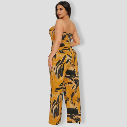 The Go Cargo Pant Set - Orange combo