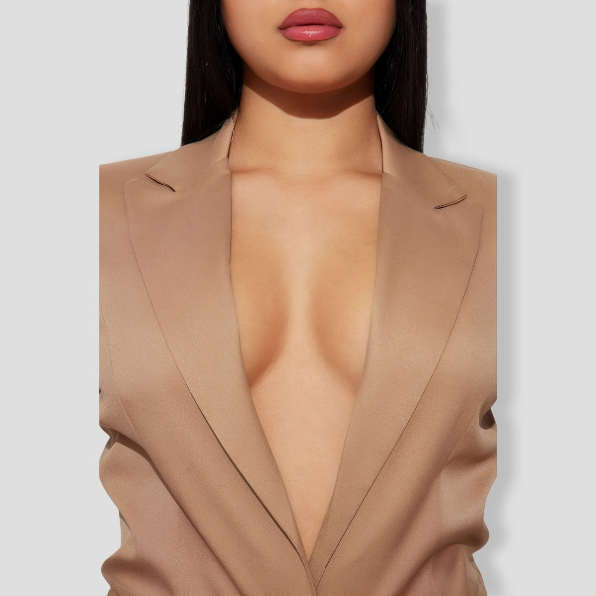 Natural Curves Tear Drop Silicone Lift Pastie Bra - Clear