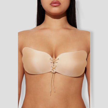 Pull Them Close Invisible Bra - Nude