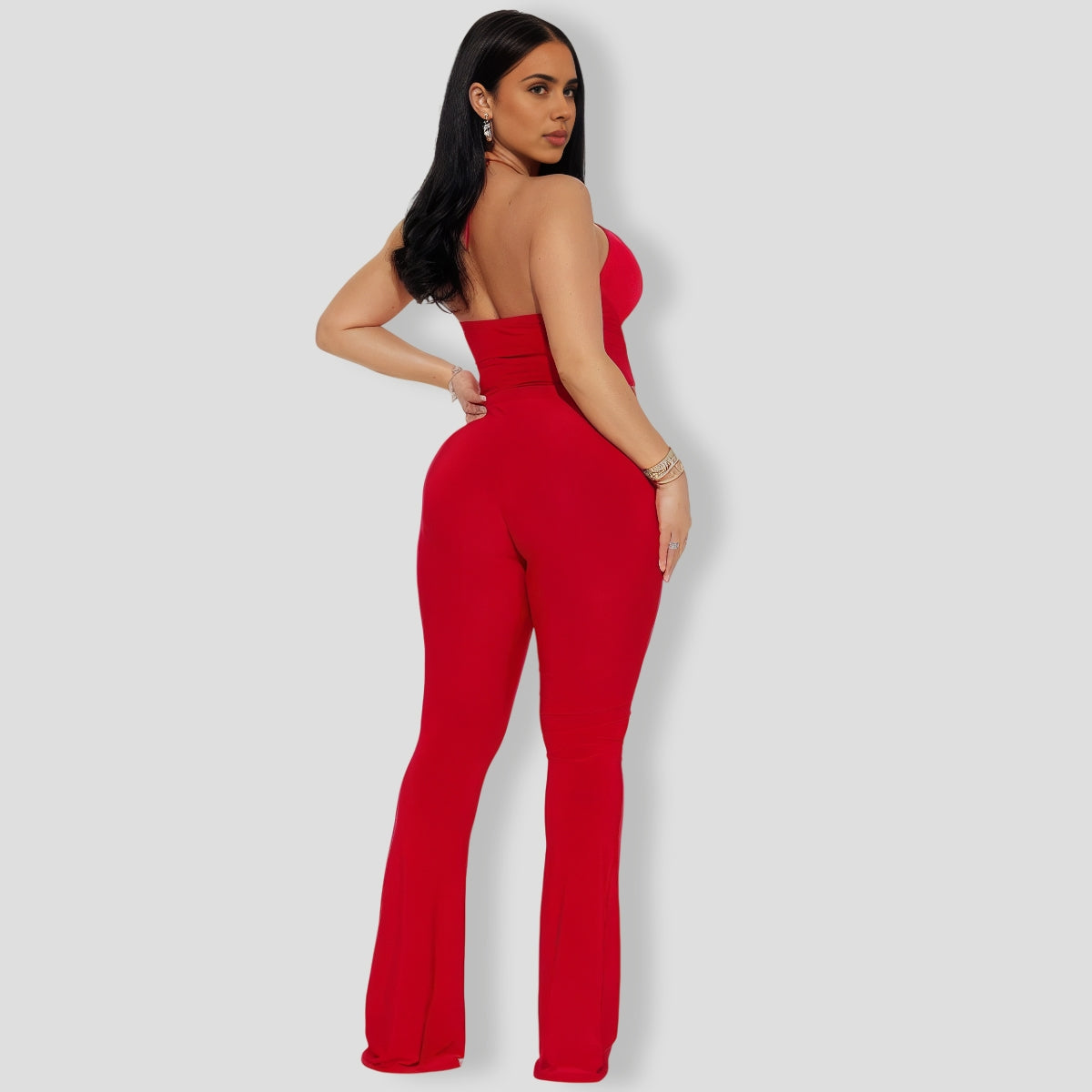 Sassy Mood Pant Set - Red