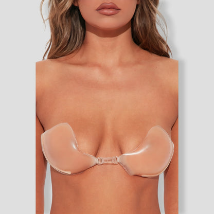 Show Some Cleavage Silicone Sticky Bra - Nude