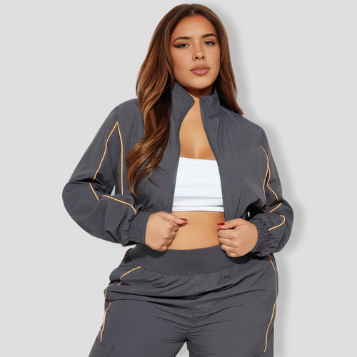 Steal The Moment Windbreaker Pant Set