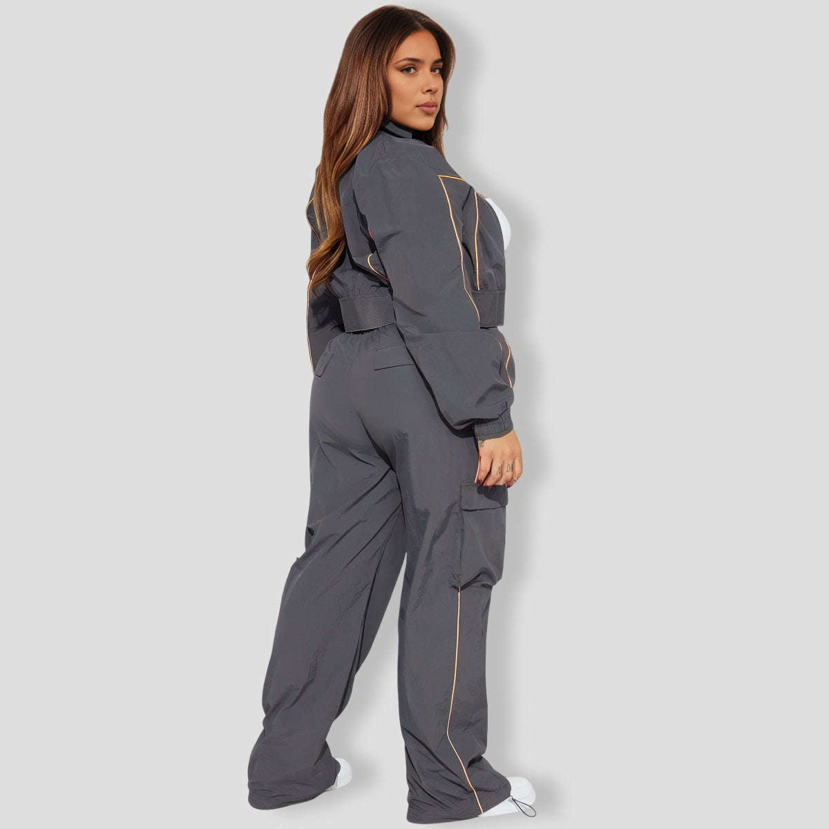 Steal The Moment Windbreaker Pant Set